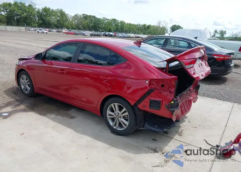 2018 Hyundai Elantra Sel из США, поврежденный, VIN KMHD84LF8JU612082